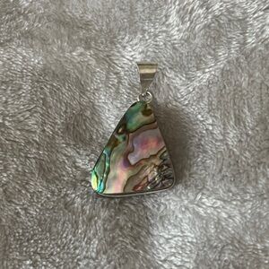 Abalone Shell Pendant Necklace